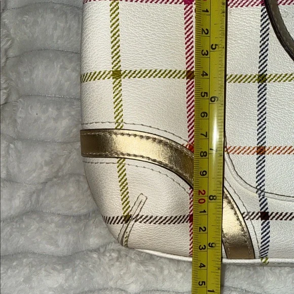 Coach Peyton Tattersal Tote, EUC - Picture 15 of 15